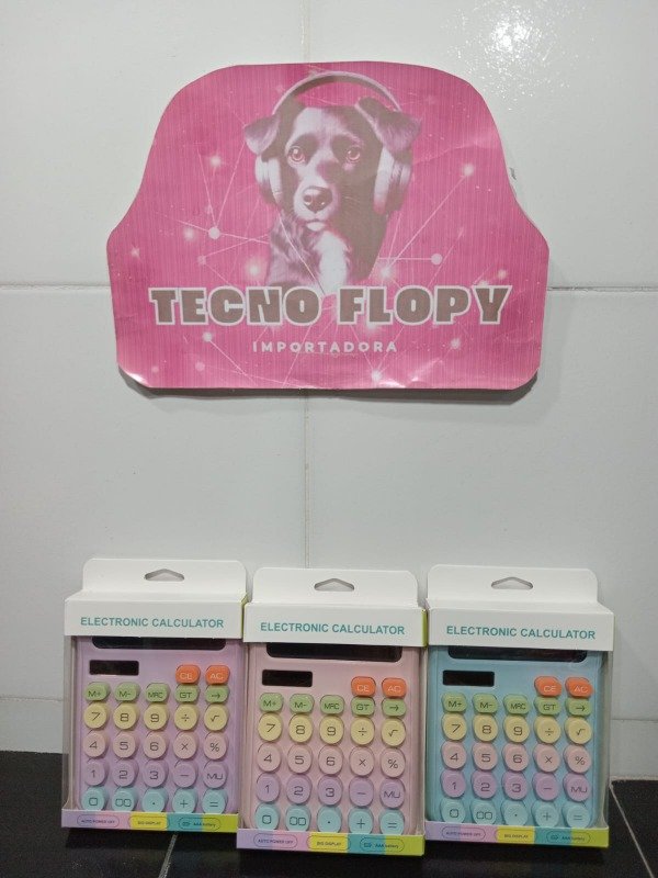 Producto - Calculadora kawai colores solar