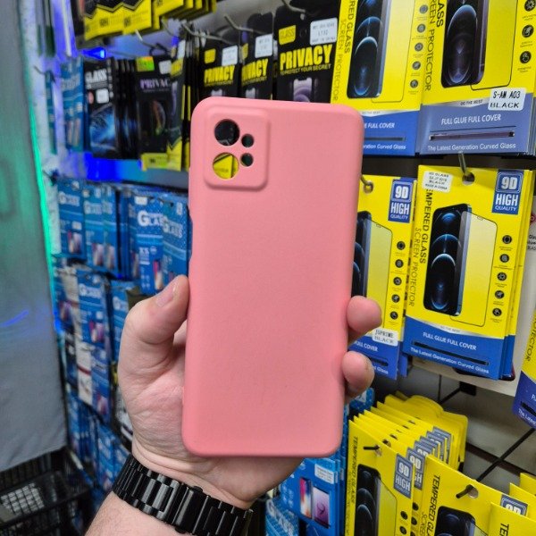 Producto - Silicona Rosa - Motorola G32