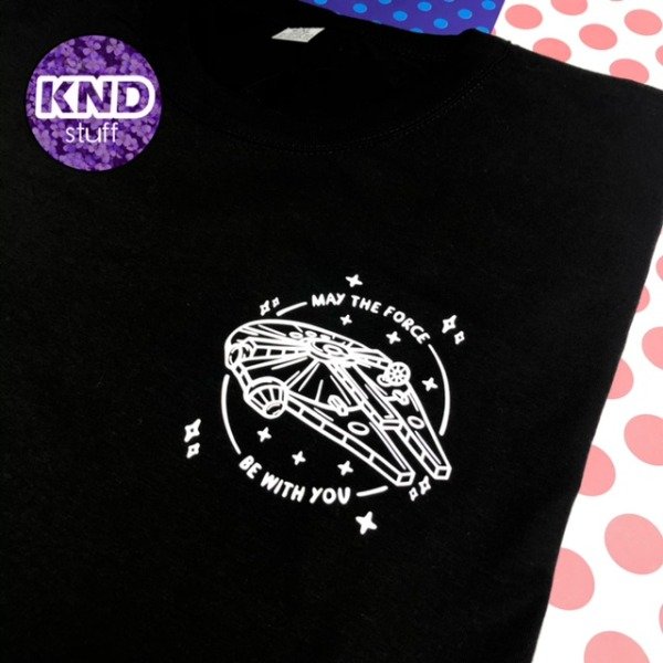 Remera star wars pocket