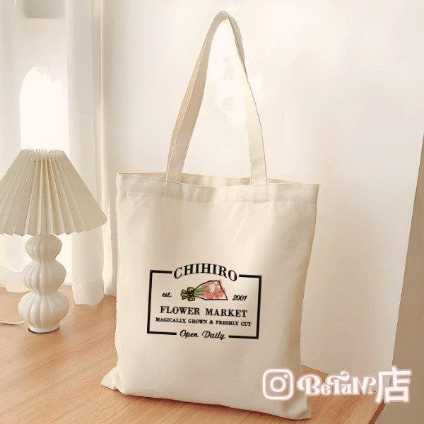 Producto - Tote Bag "Flower Market" (Bordada)
