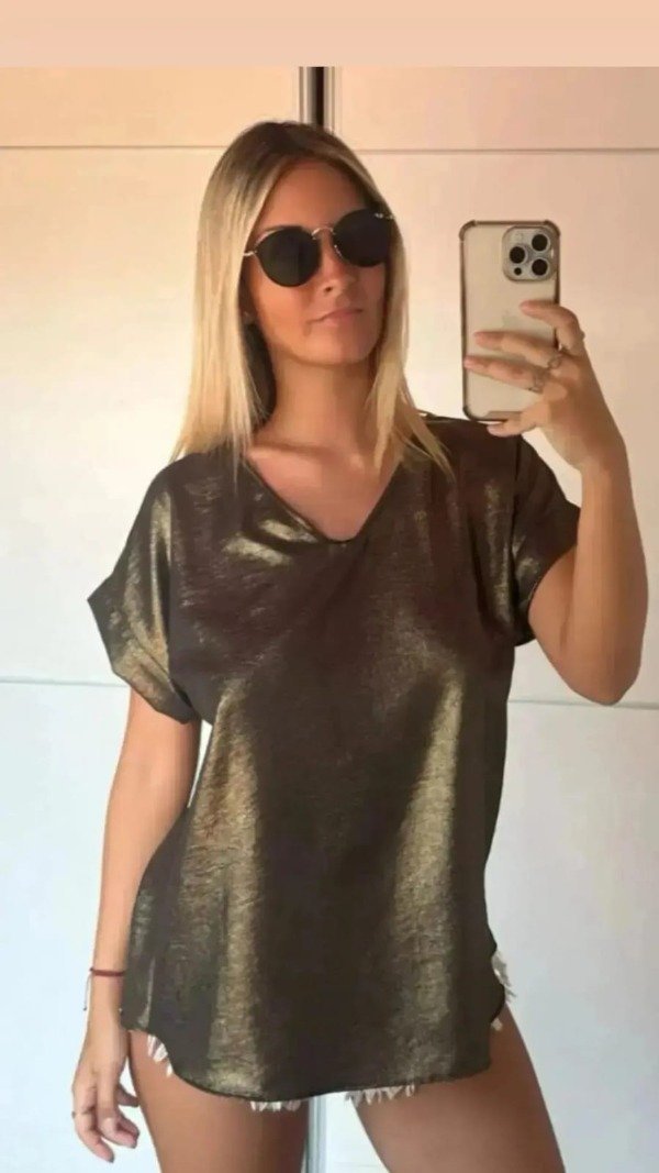 Producto - Blusa metalizada Portsaid - 0