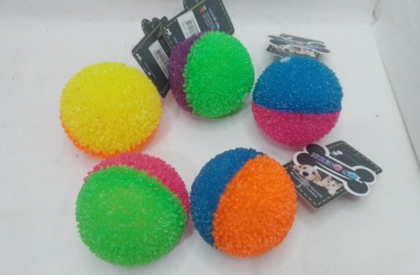 Producto - Juguete Para Perros Mordillo Pelota Con Luz Y Chifle #16457