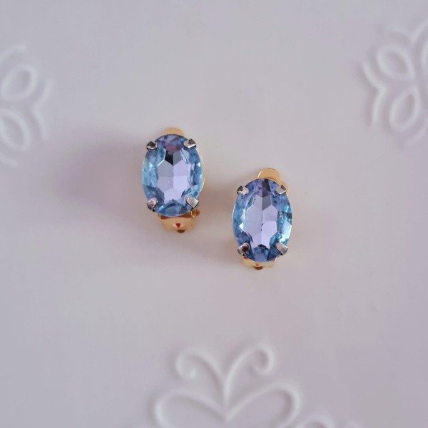 Producto - AROS CLIP CELESTE