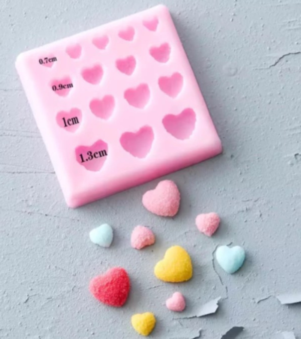 Producto - Molde Corazones texturados