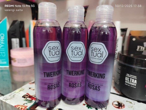 Producto - Sextual Gel anal aroma a rosa 200ml