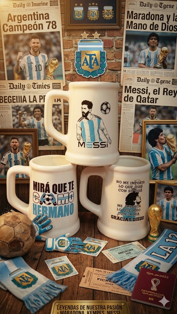 Producto - CHOP MESSI ,EL DIBU Y MARADONA x12 - 4