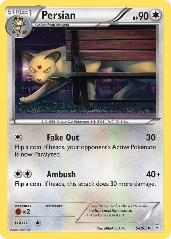 Producto - Persian 54/83 Generations Uncommon Pokemon