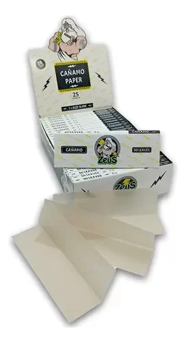 Producto - Papel Zeus Organico 1 1/4 x50 Unidades