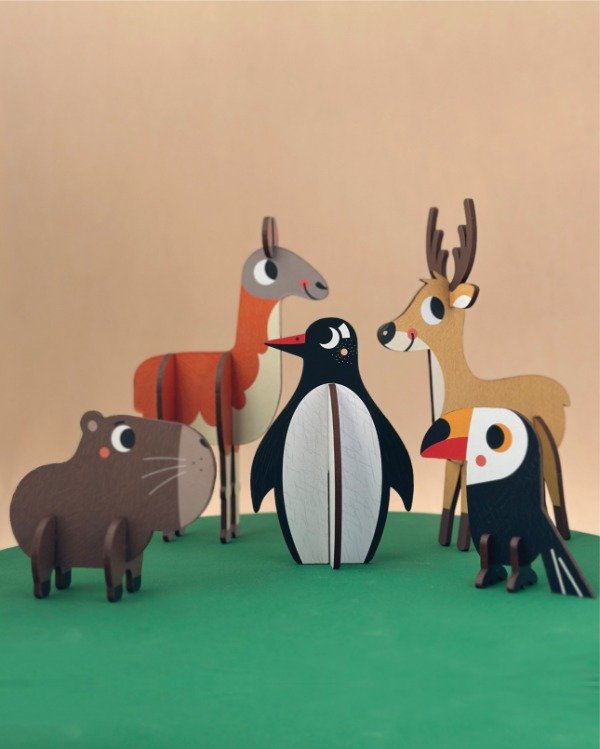 Producto - Puzzle 3D Zootoctonos