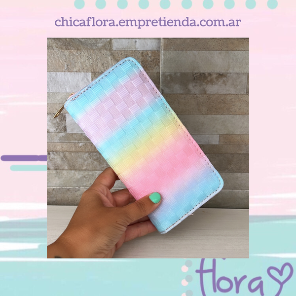 Producto - Billeteras Fichero Arcoiris