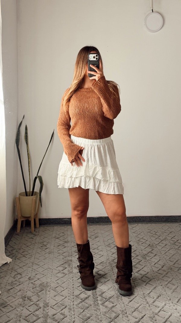 Producto - Sweater Diana Camel acrílico - 1
