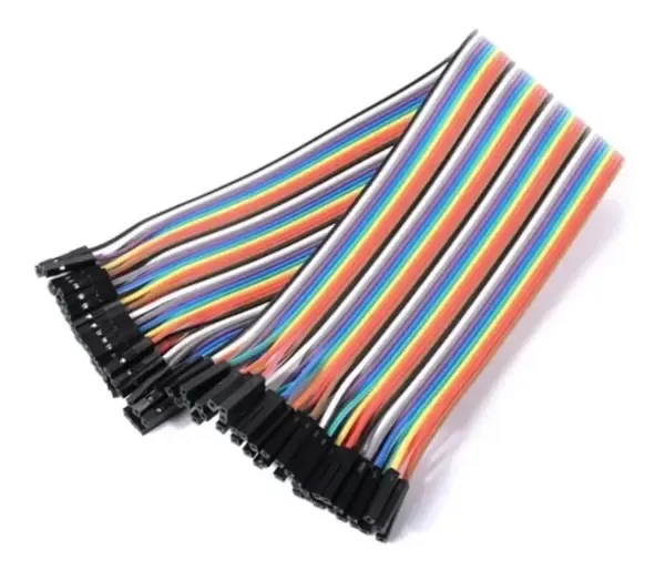 Producto - Cable Protoboard 40vias Hembra Hembra Color Dupont 20cm