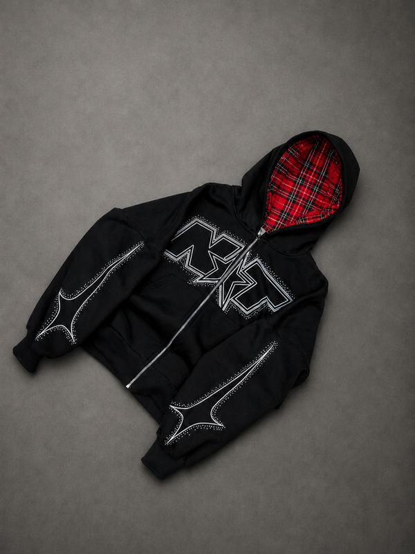 Producto - Zip Hoodie Shain Volt Negra