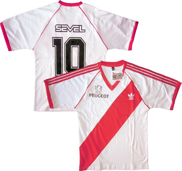 Producto - Liquidación RIVER PLATE 1989/90 #10 ALONSO "Peugeot" Talle M