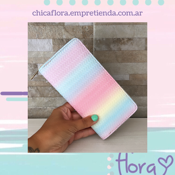 Producto - Billeteras Fichero Arcoiris - 1