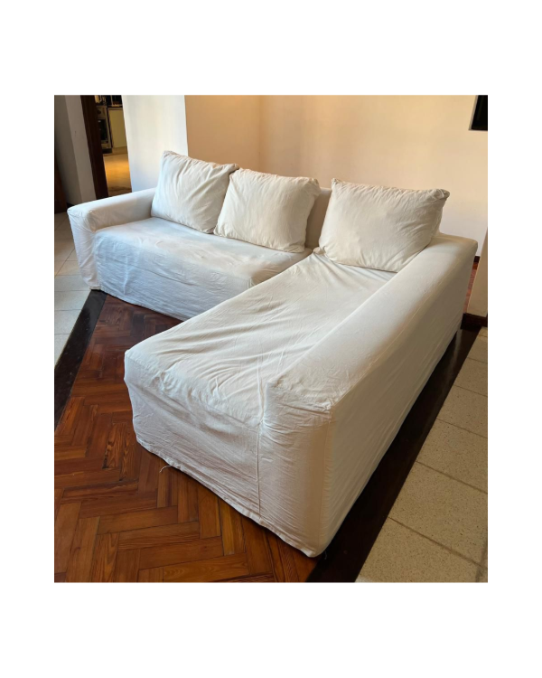 Producto - Sillón en L con fundas desmontables  / 240x170
