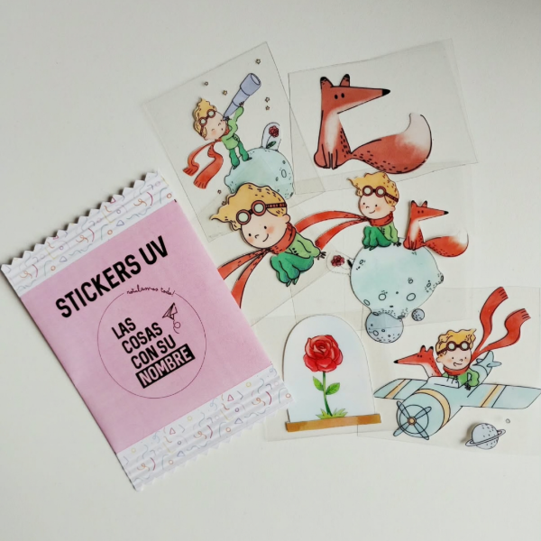 Producto - Stickers Adhesivos UV x 6 Unidades - 4