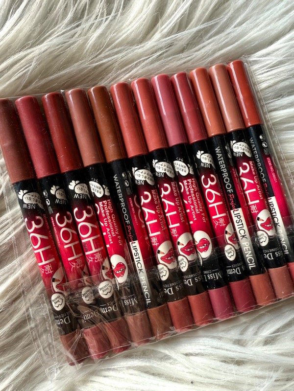 Producto - Pack 12 delineadores labios