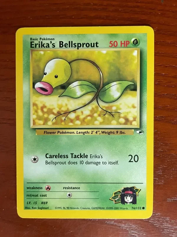 Producto - Pokemon Erika's Bellsprout 76/132