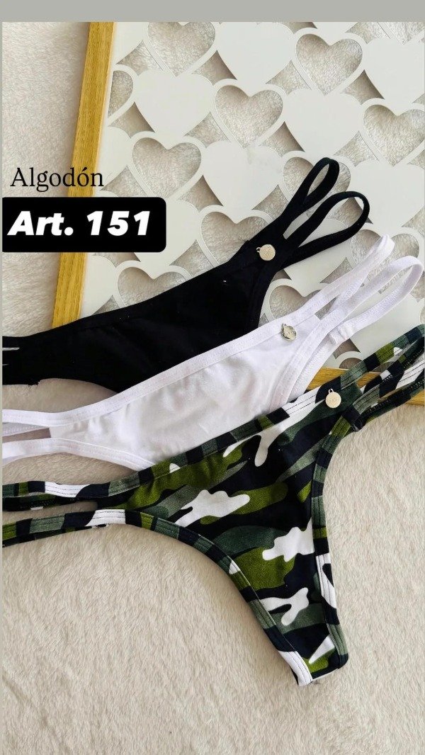 Producto - Colaless doble tira surtidas algodón