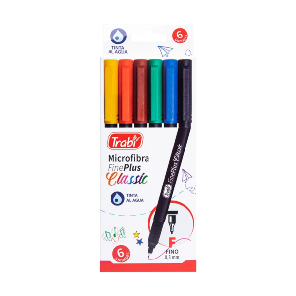 Producto - Microfibras Trabi Fine Plus Classic x6