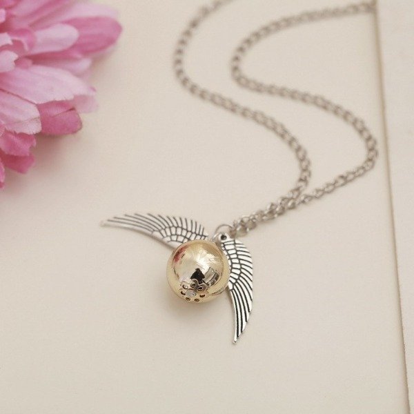 Producto - Collar Snitch Dorada Harry Potter