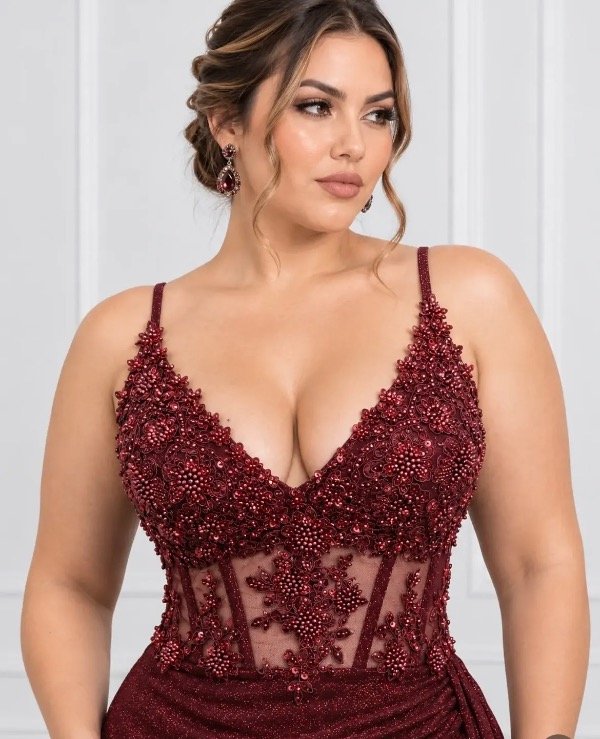Producto - VESTIDO MINDY BORDO - 1