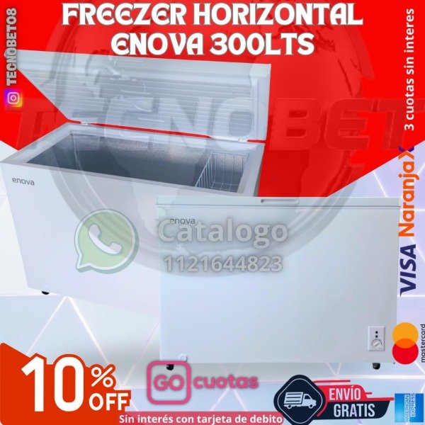 Producto - FREEZER HORIZONTAL ENOVA 300LTS