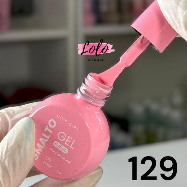 Producto - Esmalte semi City Girl 7ml (extra pigmentado) - 129