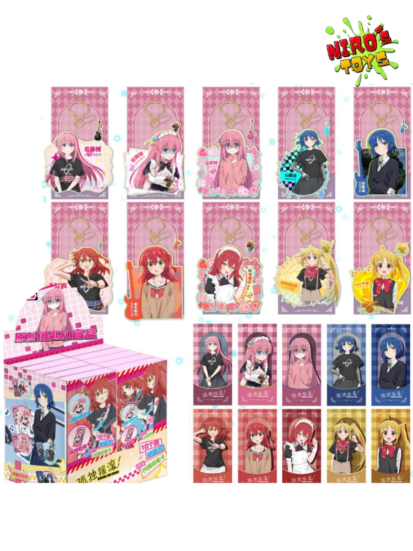 Producto - Bocchi The Rock set x10 - Llavero Acrílico Bocchi The Rock - Nirostoys