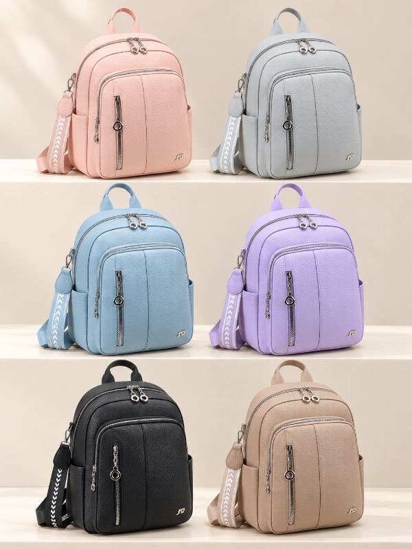 Producto - PACK X6 MOCHILA ECOCUERO ART.8932