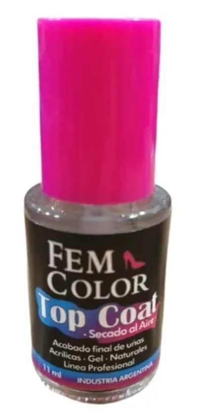 Producto - Top coat Fem (secado al aire)