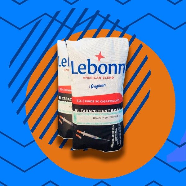Producto - TABACO LEBONN ORIGINAL X 50GRS