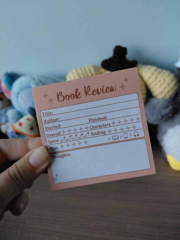 Producto - Merch literario - Reading Journal naranja