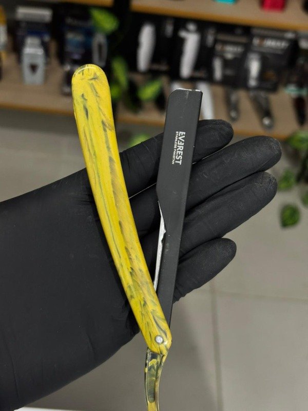 Producto - porta navaja EVEREST dorado / negro