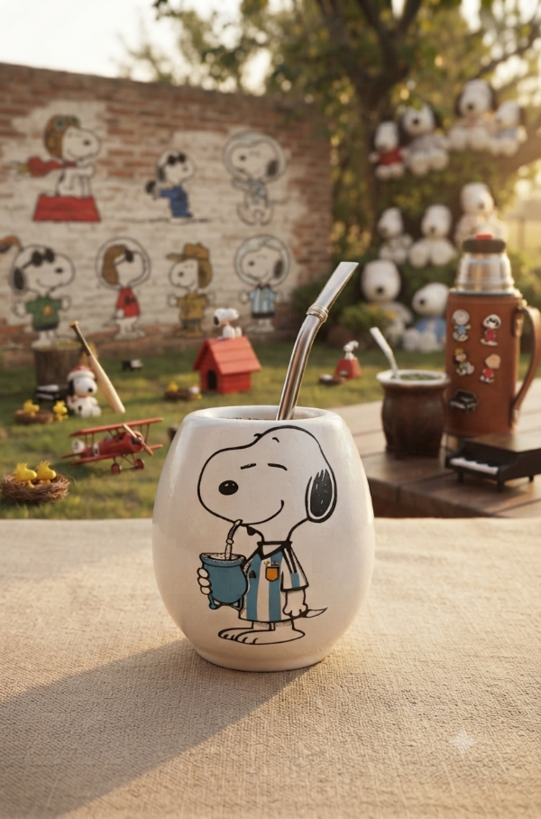 Producto - MATE SNOOPY ARGENTINA - 0