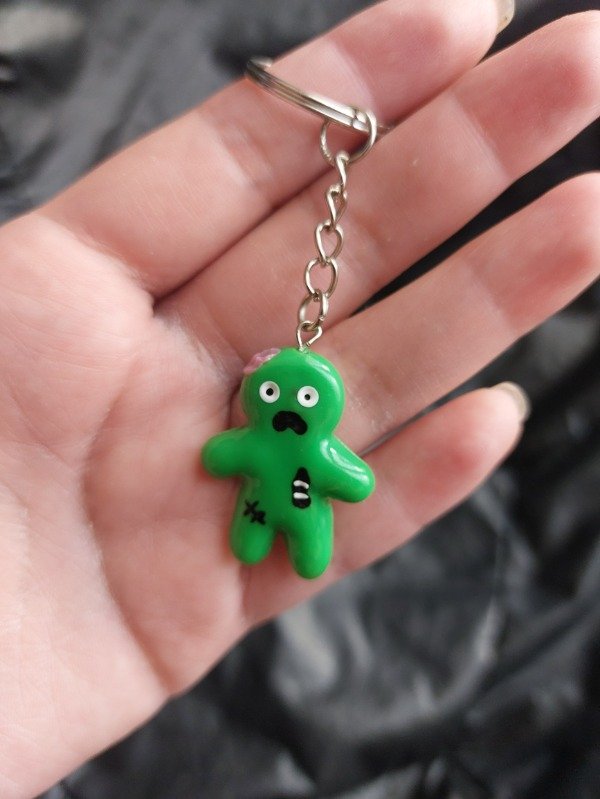 Producto - Llavero Zombie verde claro