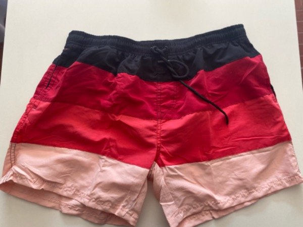 Producto - Short Importado Combinado Negro Talle XL