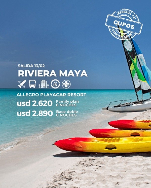 Producto - RIVIERA MAYA EN FEBRERO