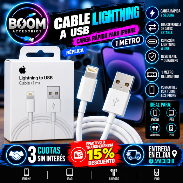 Producto - Cable Para Cargador iPhone