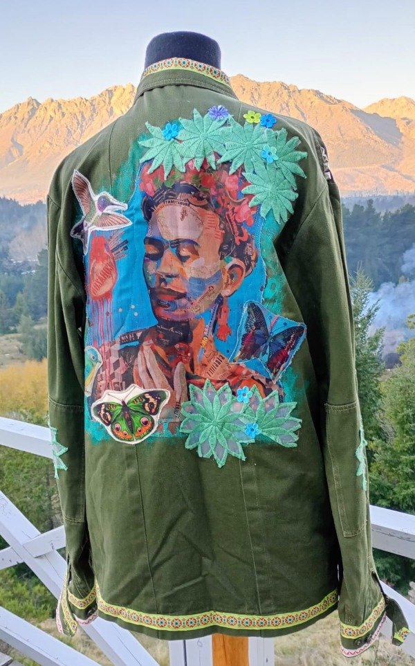 Producto - Campera verde Frida