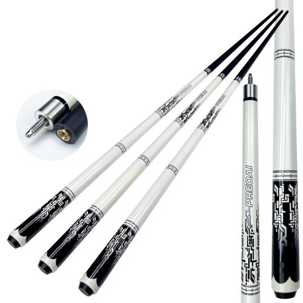 Producto - Taco de Pool Profesional Graphite Blanco