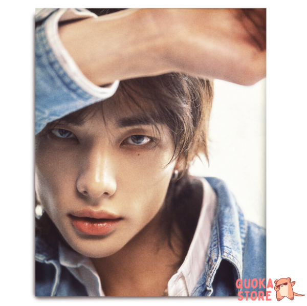 Producto - Poster Hyunjin x Guess Jeans - Stray Kids