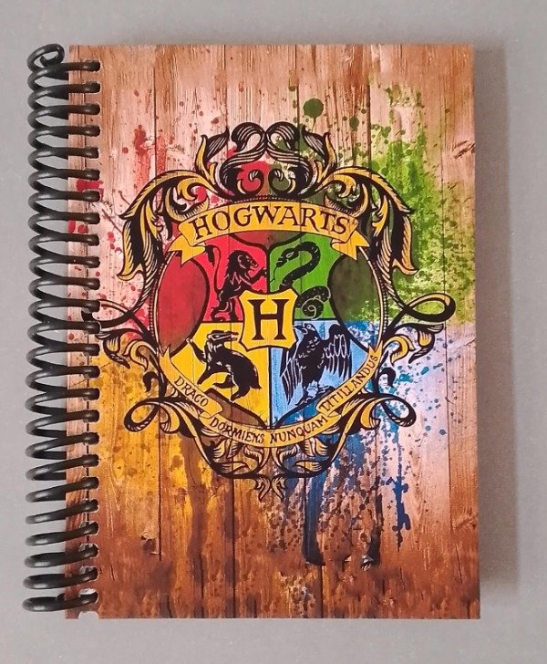 Producto - Libreta Cuaderno A6 de Harry Potter Hogwarts