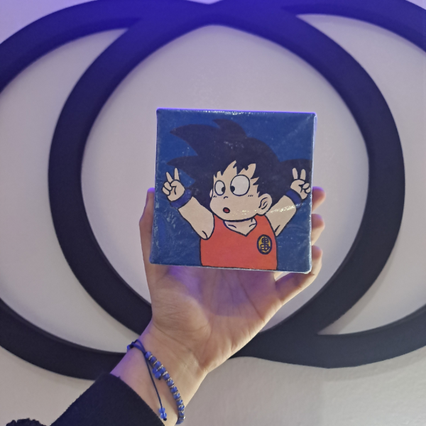 Producto - CUADRO 10x10 - Goku Dragon Ball
