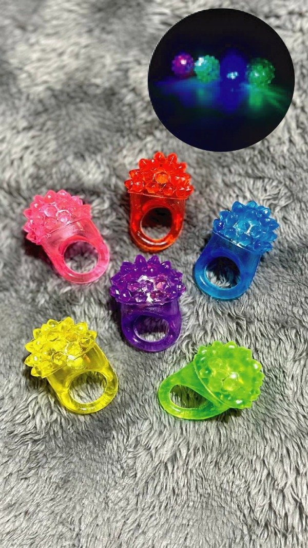 Producto - ANILLO LUMINOSO SILICONA DIAMANTE