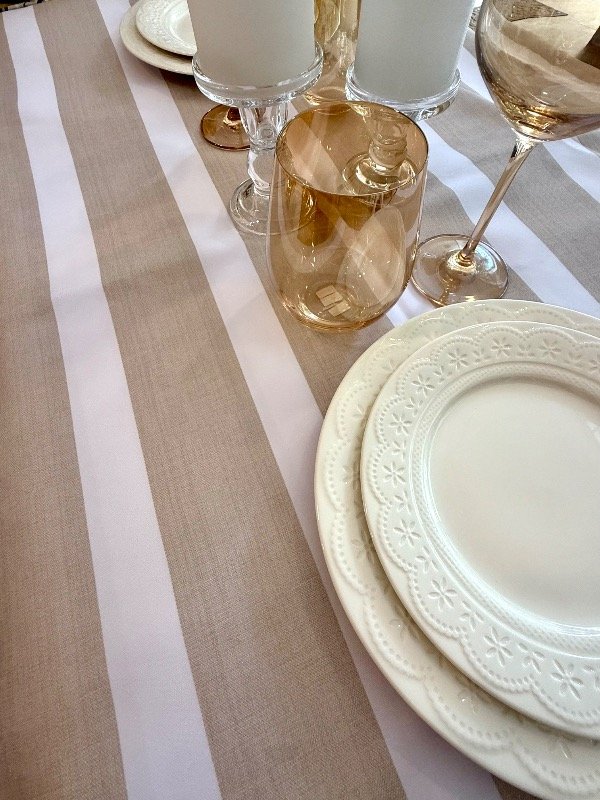 Producto - MANTEL ANTIMANCHAS RAYADO 2x1.4