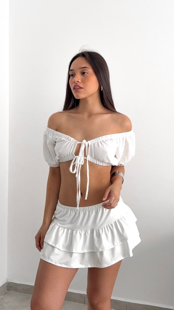 Producto - Top Tulum white