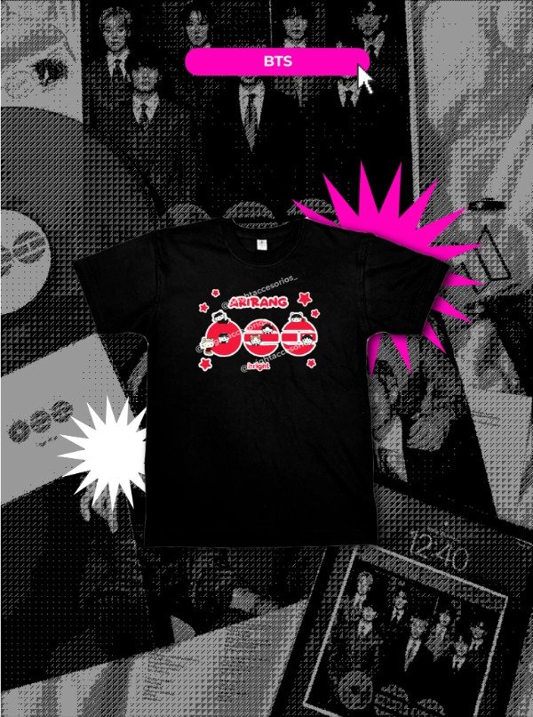 Producto - Remera Kittys BTS Arirang - FANGIRLS - 1