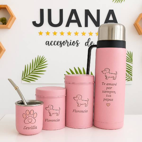 Producto - Set matero completo grabado personalizado